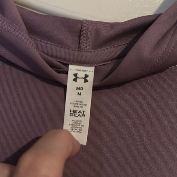 Under Armour Women’s sun Hoodie purple Size M - Picture 4 of 5